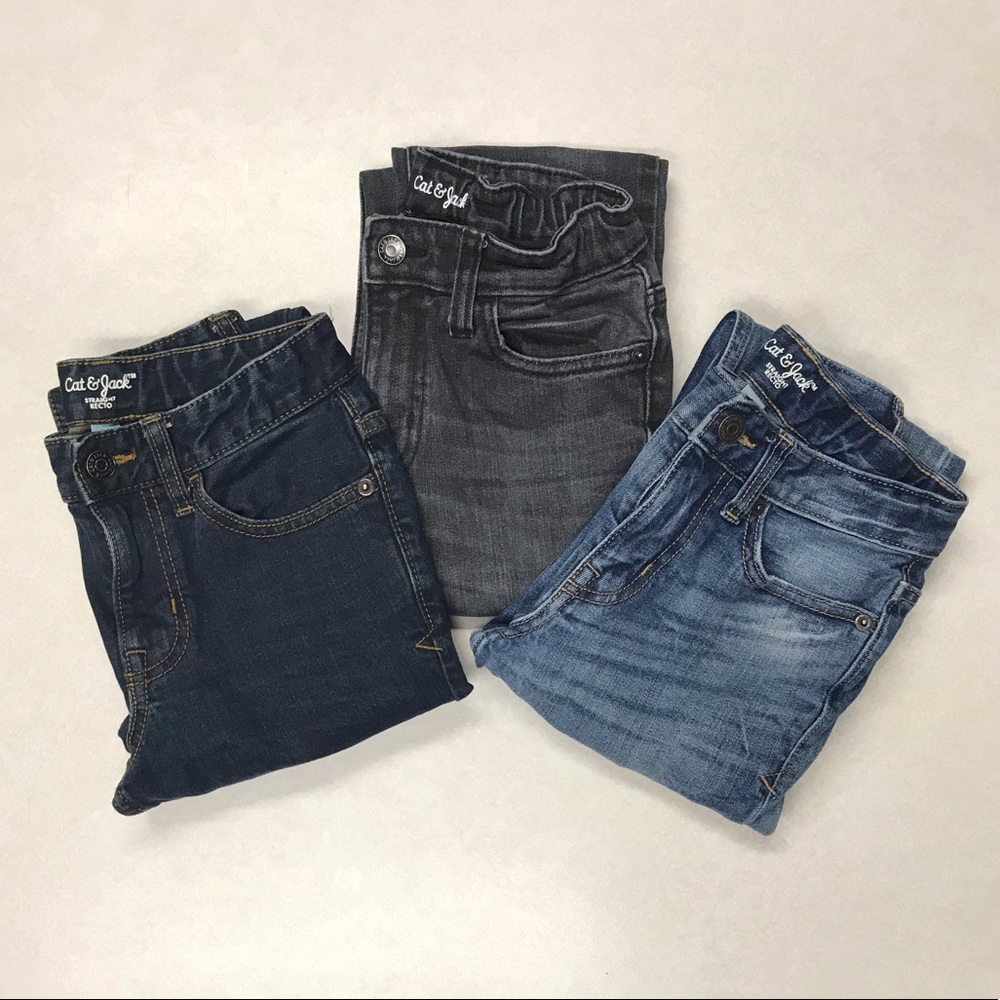 BUNDLE OF 3!! Cat & Jack Boys Jeans